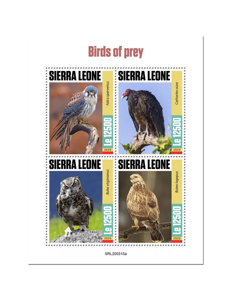 n° 9824/9827 - Timbre SIERRA LEONE Poste