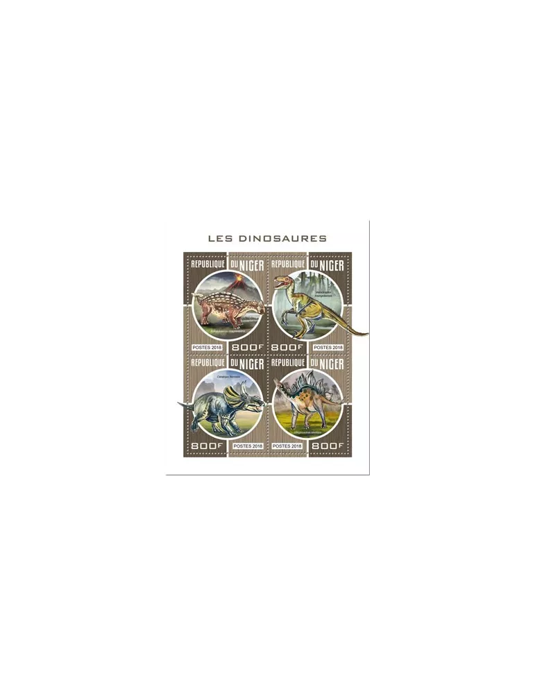 n° 4593/4596 - Timbre NIGER Poste