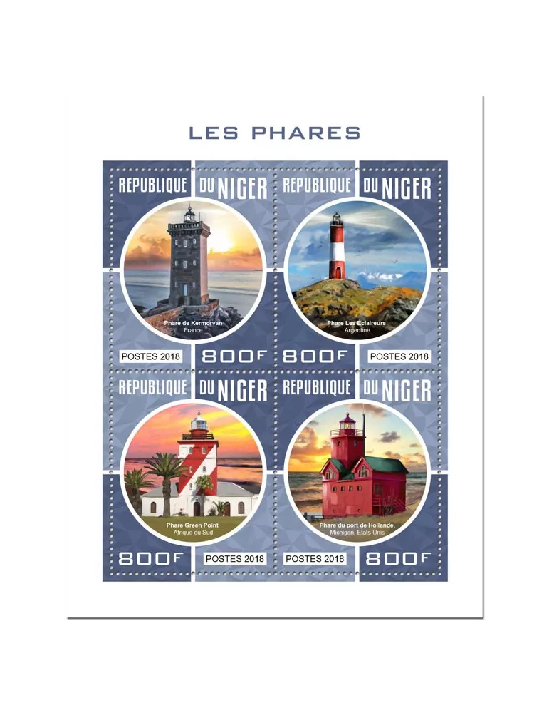n° 4641/4644 - Timbre NIGER Poste