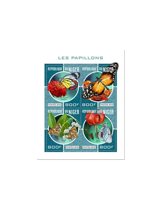 n° 4661/4664 - Timbre NIGER Poste