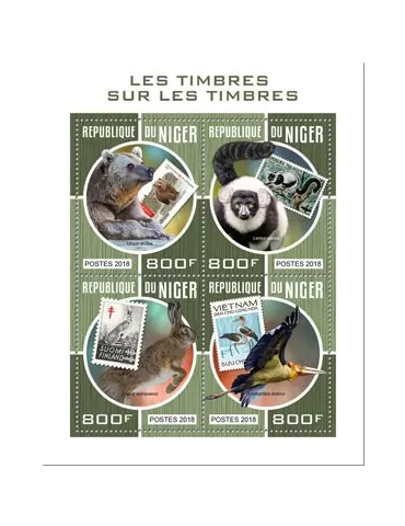 n° 4673/4676 - Timbre NIGER Poste
