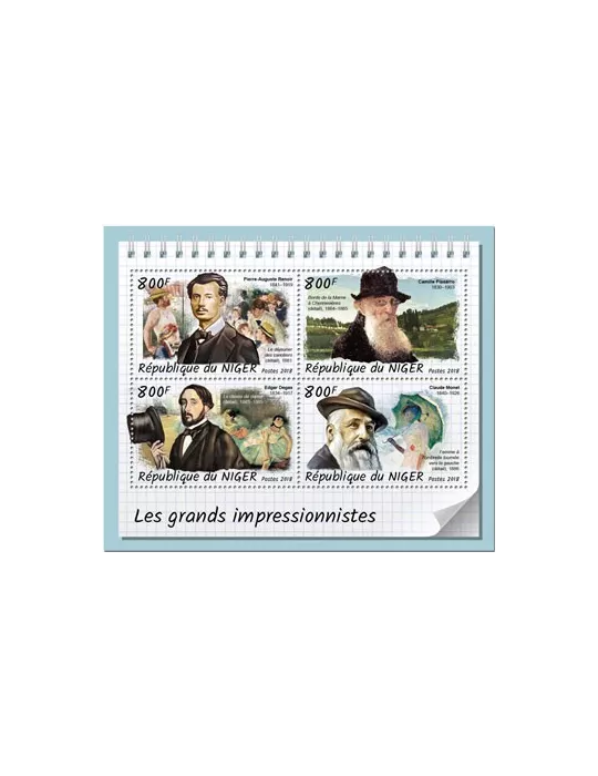 n° 4733/4736 - Timbre NIGER Poste