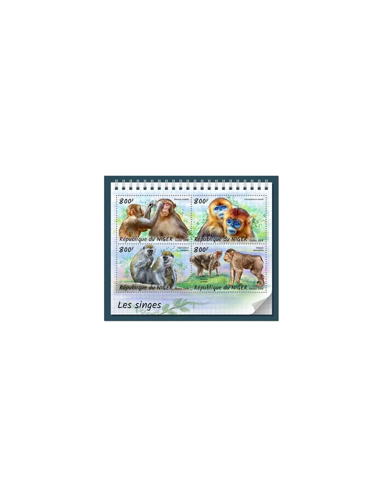 n° 4745/4748 - Timbre NIGER Poste