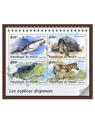 n° 4757/4760 - Timbre NIGER Poste
