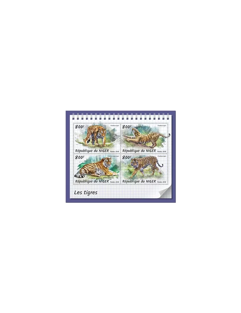 n° 4765/4768 - Timbre NIGER Poste
