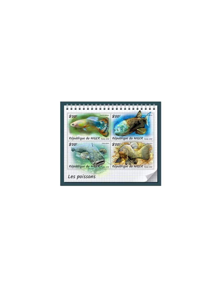 n° 4769/4772 - Timbre NIGER Poste