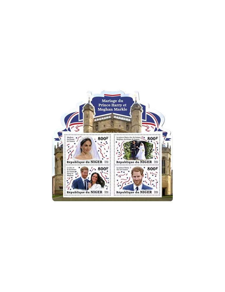 n° 4781/4784 - Timbre NIGER Poste