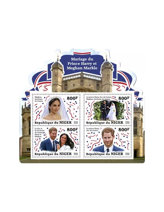 n° 4781/4784 - Timbre NIGER Poste