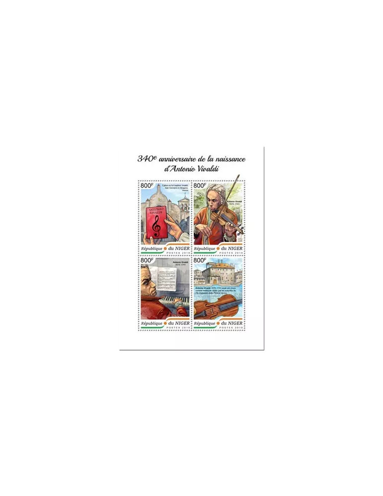 n° 4797/4800 - Timbre NIGER Poste