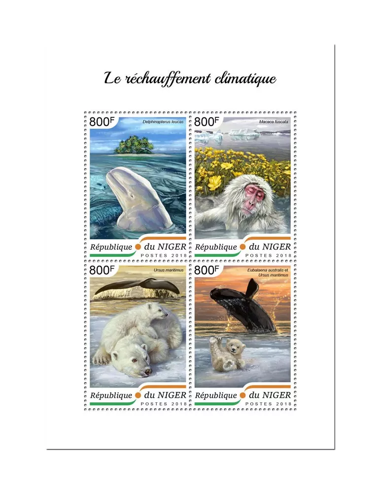 n° 4849/4852 - Timbre NIGER Poste