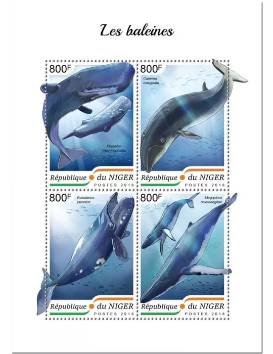 n° 4873/4876 - Timbre NIGER Poste