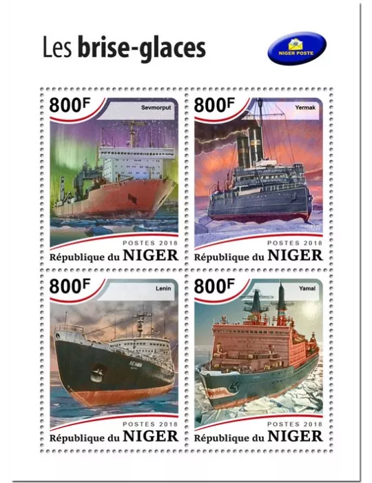 n° 4910/4913 - Timbre NIGER Poste