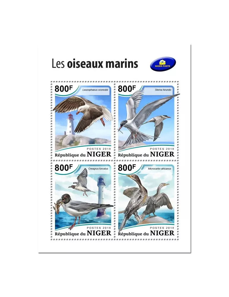 n° 4922/4925 - Timbre NIGER Poste