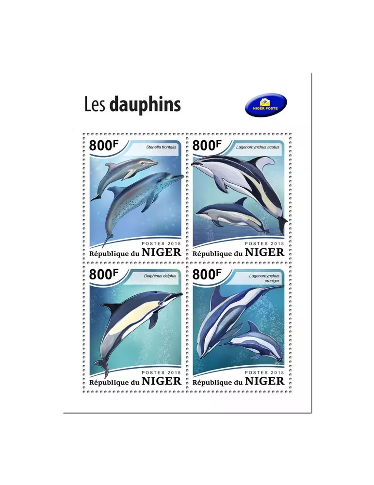 n° 4938/4941 - Timbre NIGER Poste