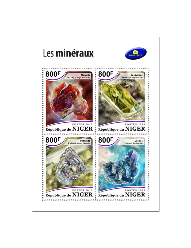 n° 4946/4949 - Timbre NIGER Poste