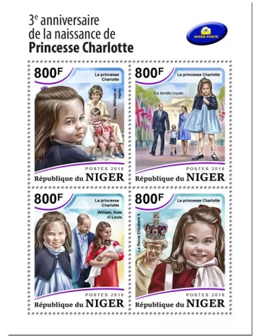 n° 4962/4965 - Timbre NIGER Poste