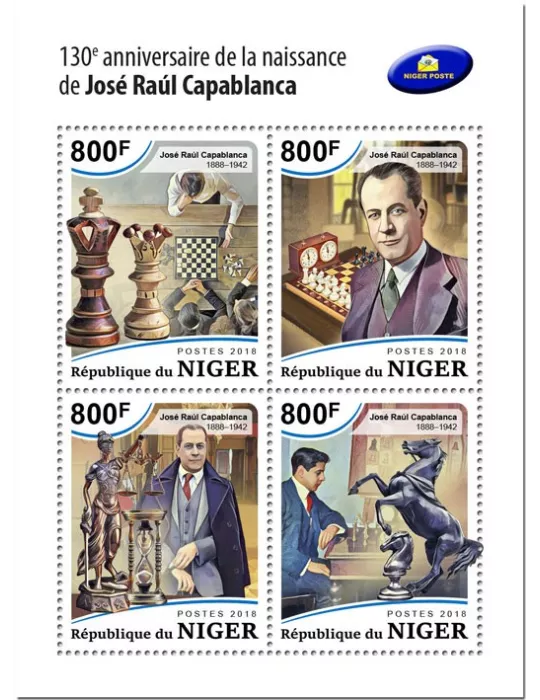 n° 4974/4977 - Timbre NIGER Poste