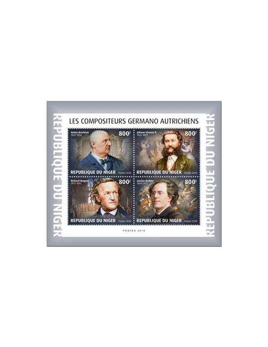 n° 5018/5021 - Timbre NIGER Poste