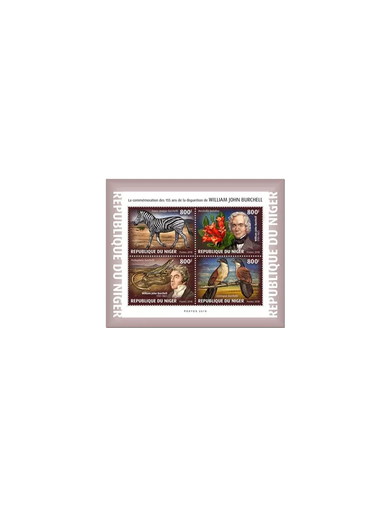 n° 5038/5041 - Timbre NIGER Poste