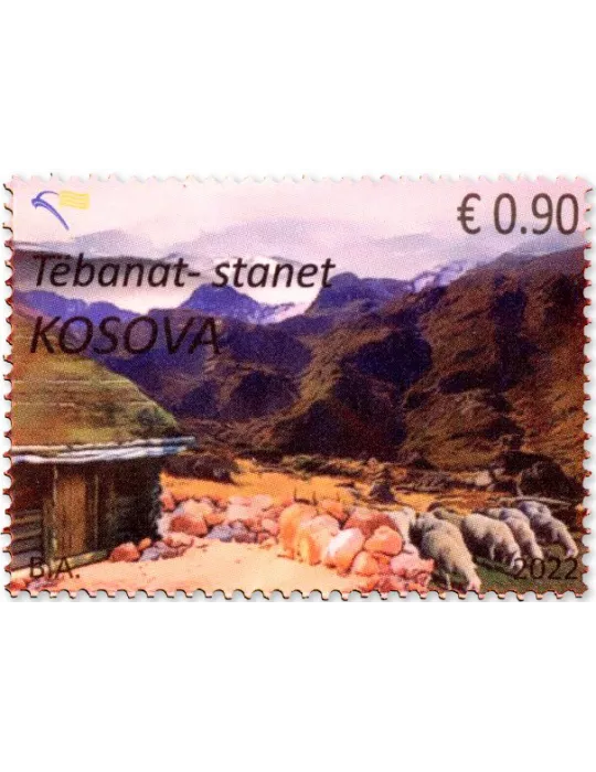 n° 426/427 - Timbre KOSOVO Poste