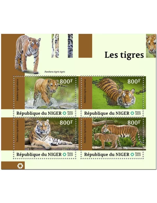 n° 5114/5117 - Timbre NIGER Poste