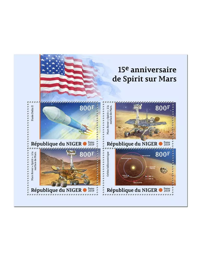 n° 5162/5165 - Timbre NIGER Poste