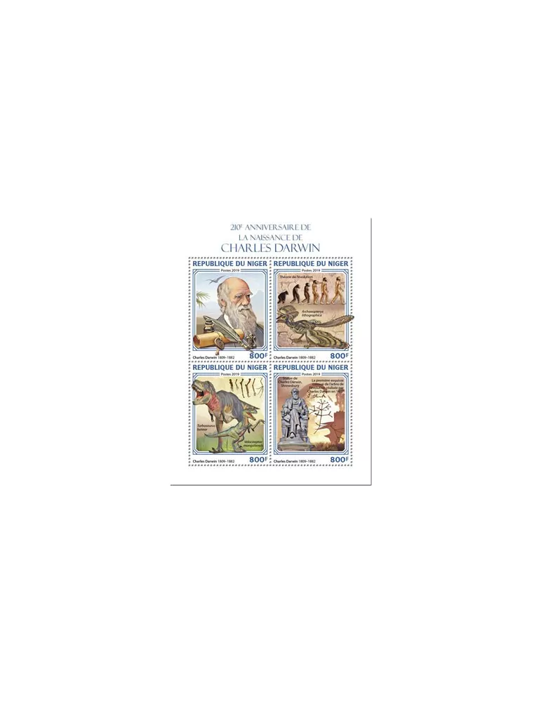 n° 5200/5203 - Timbre NIGER Poste