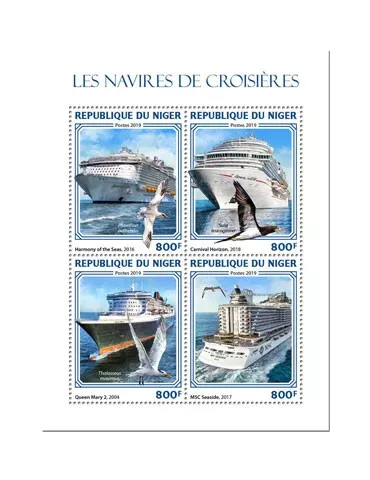 n° 5216/5219 - Timbre NIGER Poste