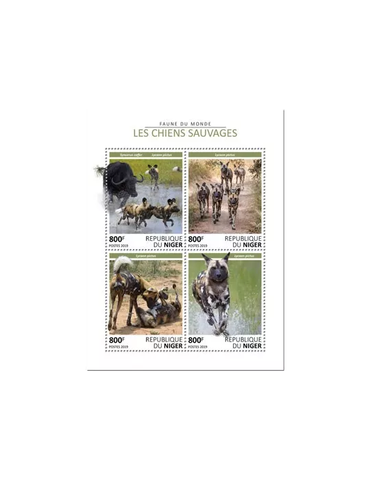 n° 5220/5223 - Timbre NIGER Poste