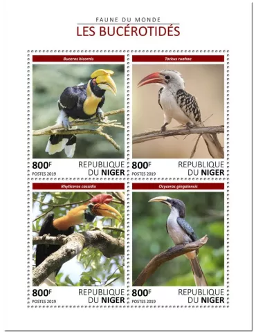 n° 5232/5235 - Timbre NIGER Poste