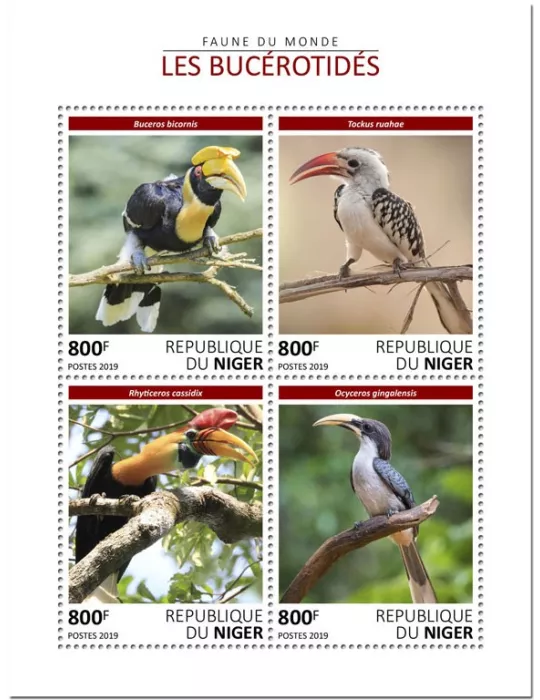 n° 5232/5235 - Timbre NIGER Poste