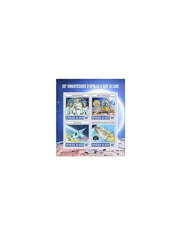 n° 5342/5345 - Timbre NIGER Poste