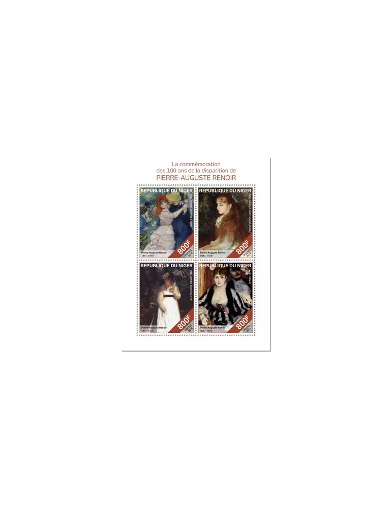 n° 5378/5381 - Timbre NIGER Poste