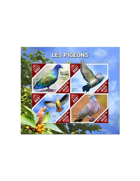 n° 5442/5445 - Timbre NIGER Poste