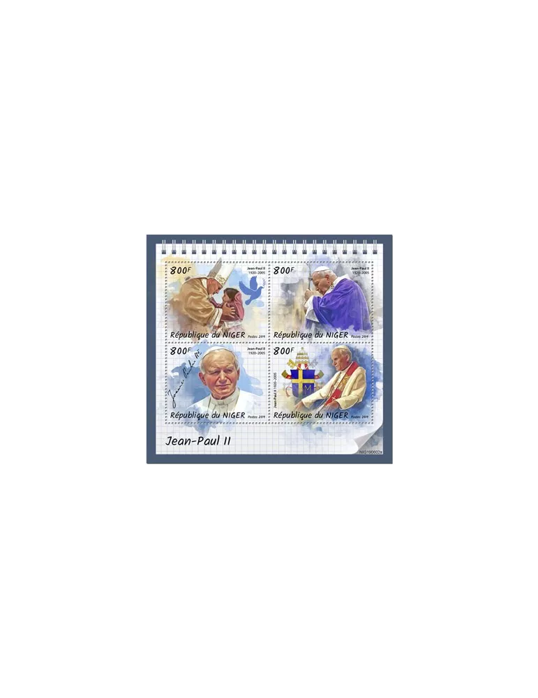 n° 5615/5618 - Timbre NIGER Poste