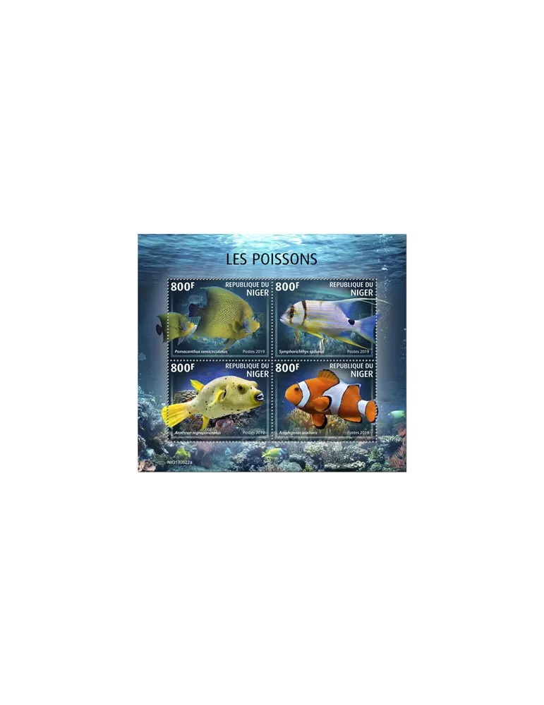 n° 5695/5698 - Timbre NIGER Poste