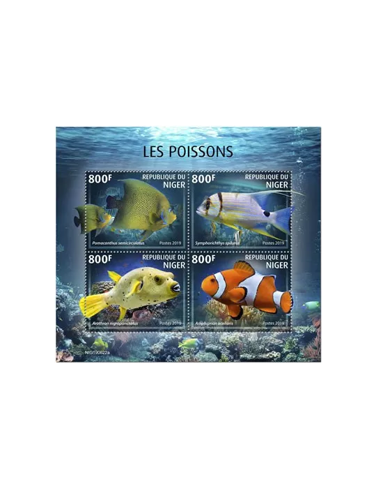 n° 5695/5698 - Timbre NIGER Poste