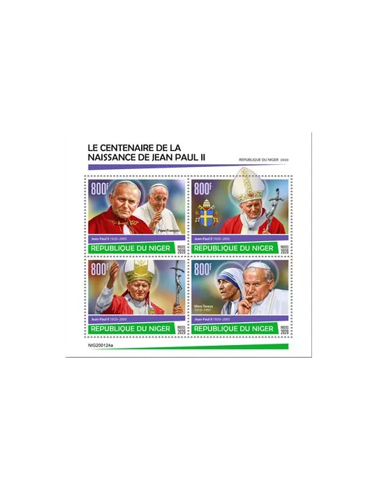 n° 5815/5818 - Timbre NIGER Poste