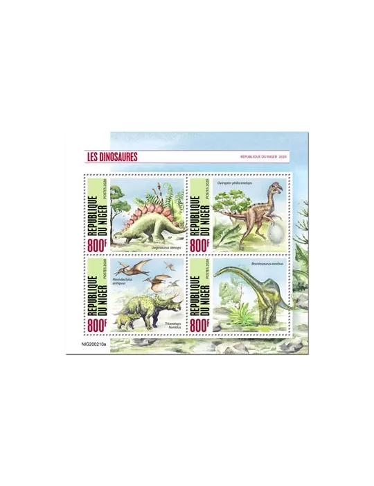 n° 5867/5870 - Timbre NIGER Poste