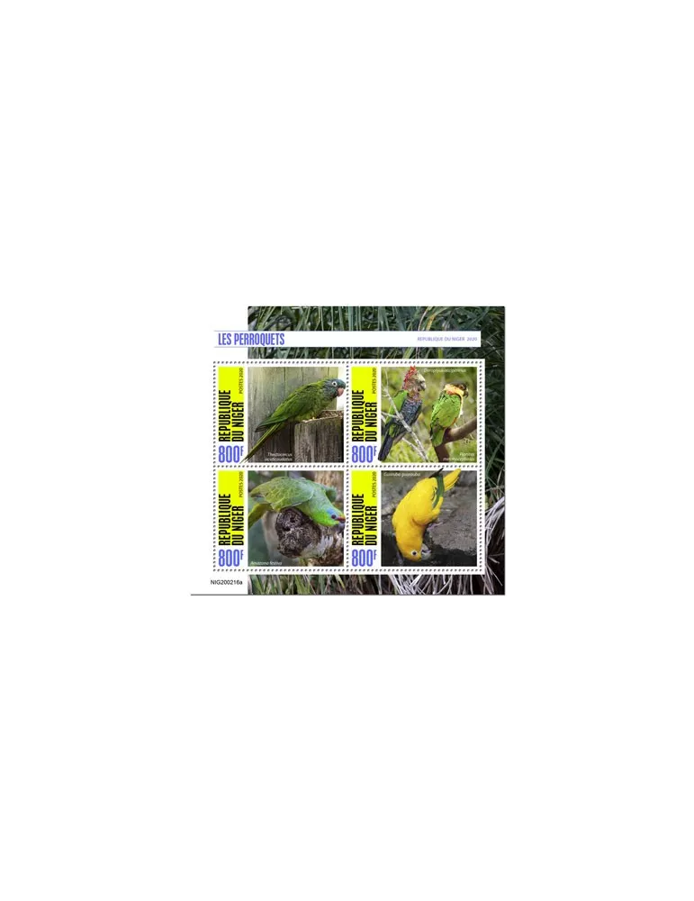 n° 5893/5896 - Timbre NIGER Poste