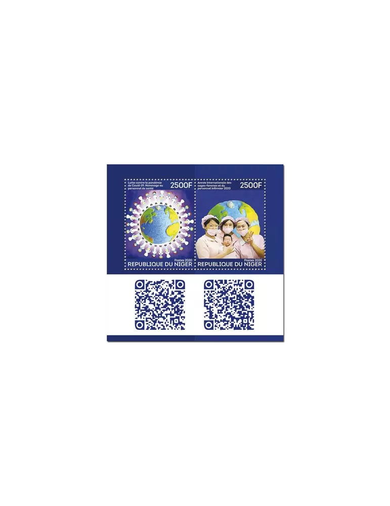 n° 5971/5972 - Timbre NIGER Poste