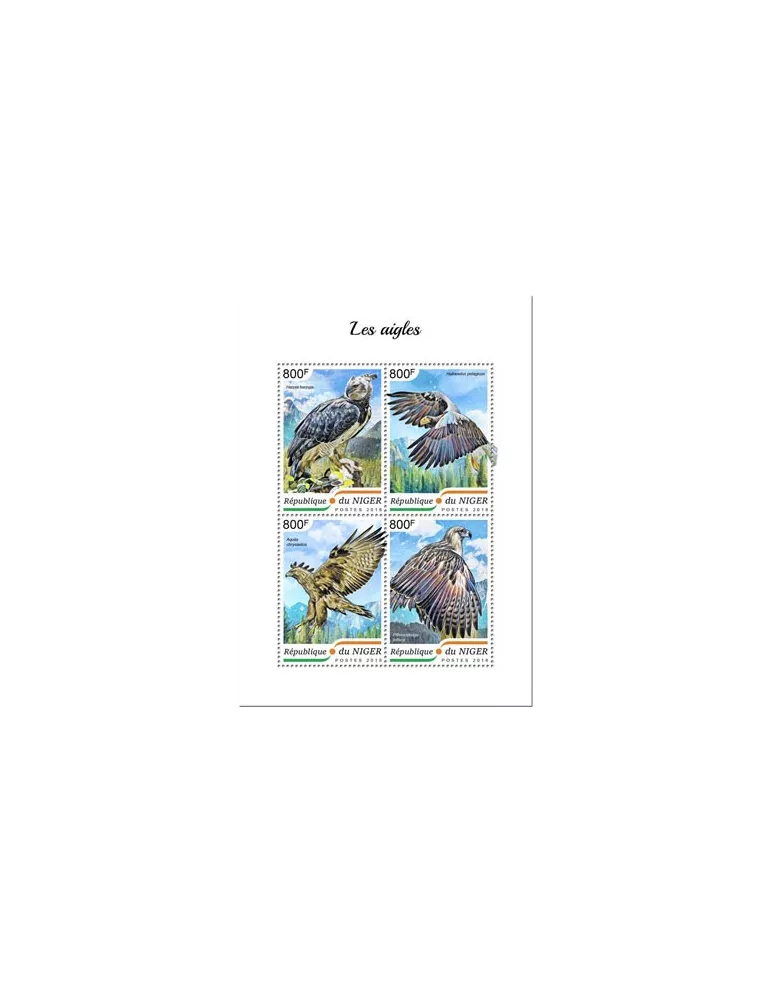 n° 4857/4860 - Timbre NIGER Poste