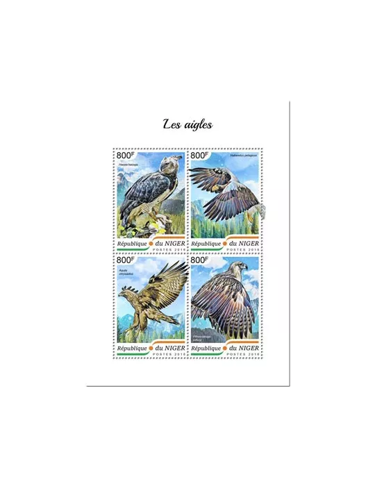 n° 4857/4860 - Timbre NIGER Poste