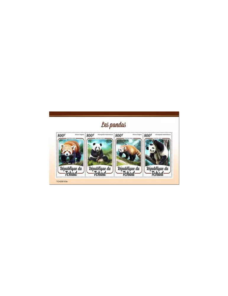 n° 2328/2331 - Timbre TCHAD Poste