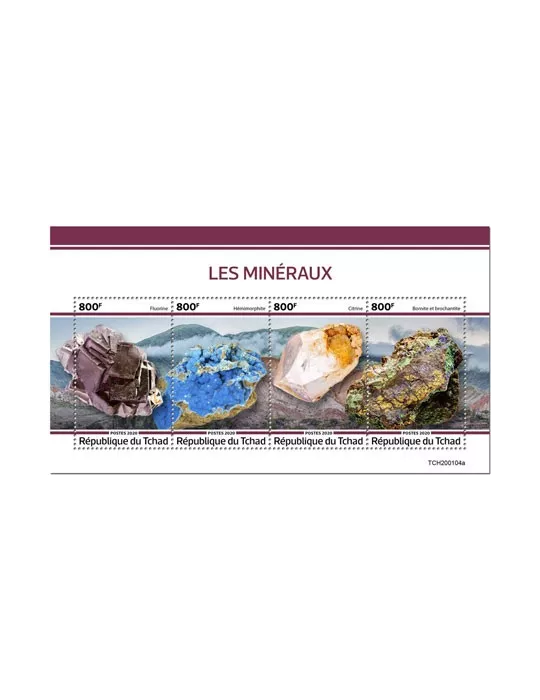 n° 2332/2335 - Timbre TCHAD Poste