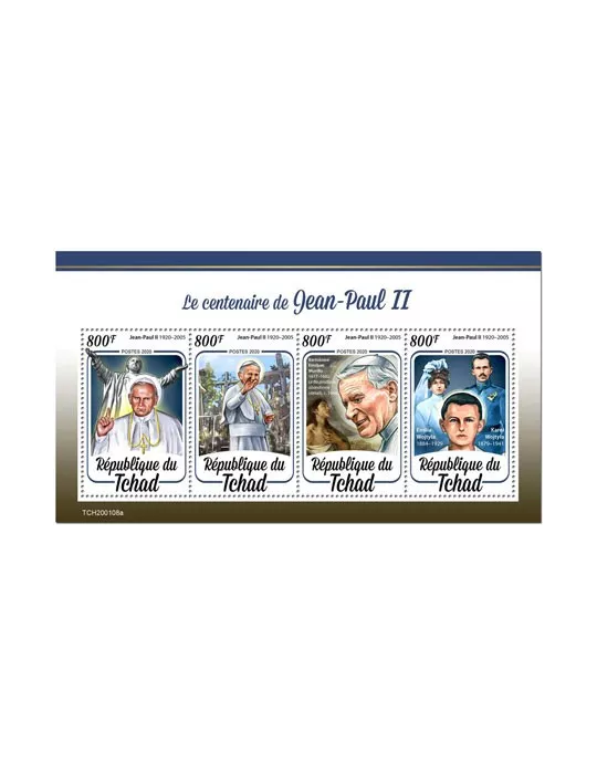 n° 2348/2351 - Timbre TCHAD Poste