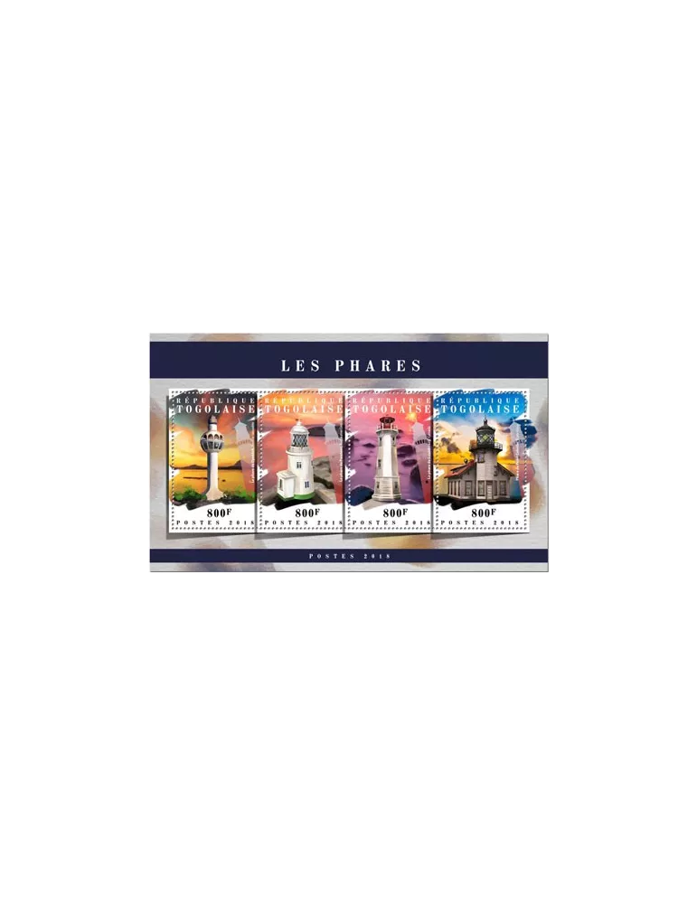 n° 6176/6179 - Timbre TOGO Poste