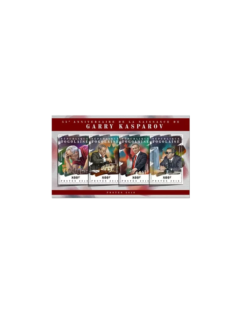 n° 6180/6183 - Timbre TOGO Poste