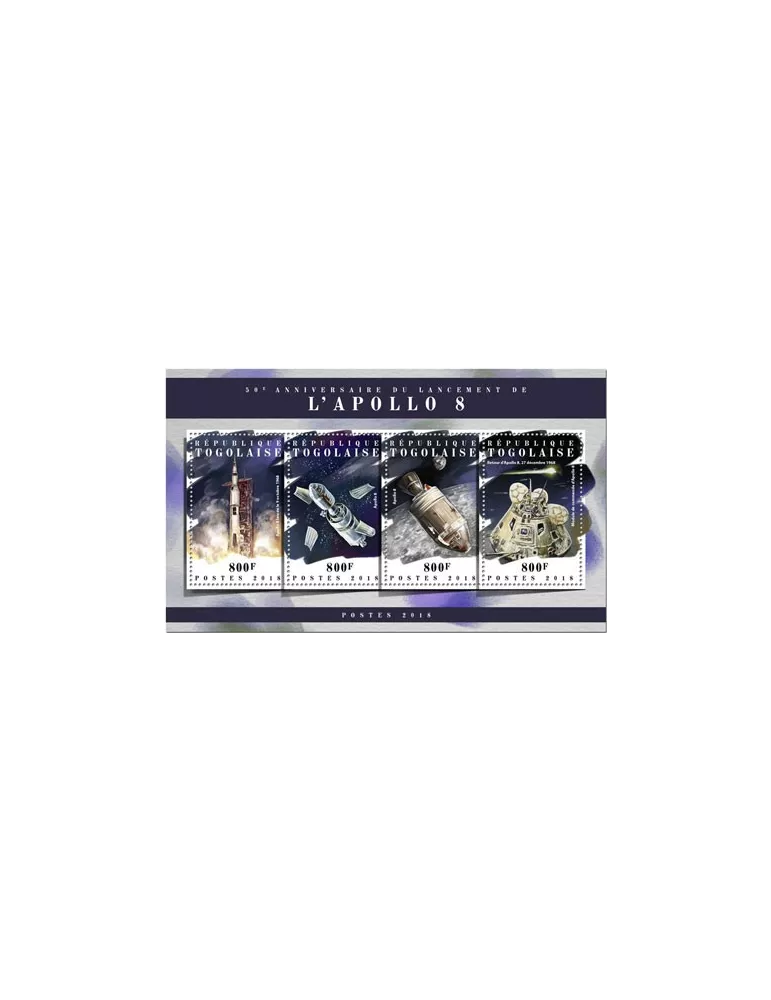 n° 6184/6187 - Timbre TOGO Poste