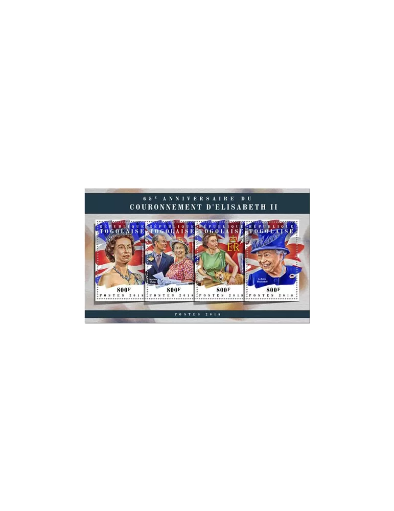 n° 6220/6223 - Timbre TOGO Poste